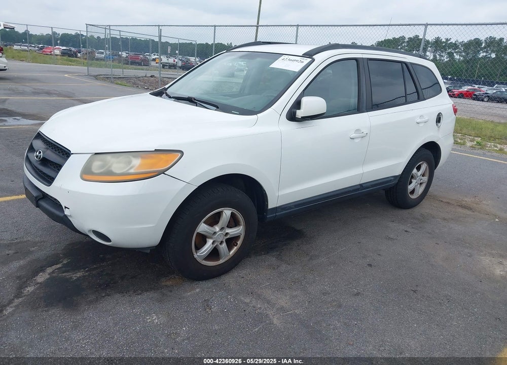 2008 HYUNDAI SANTA FE GLS VIN: 5NMSG13D98H190451