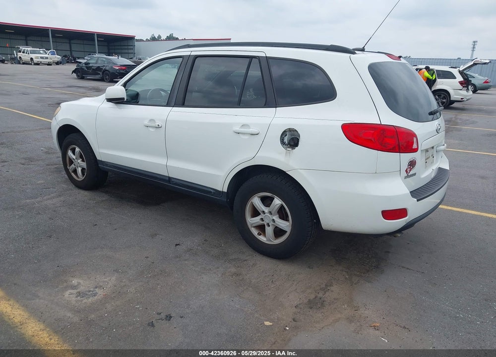 2008 HYUNDAI SANTA FE GLS VIN: 5NMSG13D98H190451