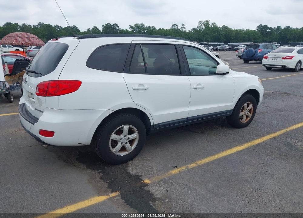 2008 HYUNDAI SANTA FE GLS VIN: 5NMSG13D98H190451