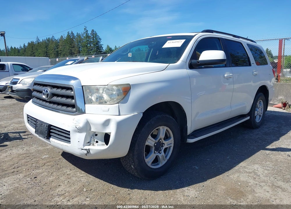 2008 TOYOTA SEQUOIA SR5 5.7L V8 VIN: 5TDBY64A98S020280