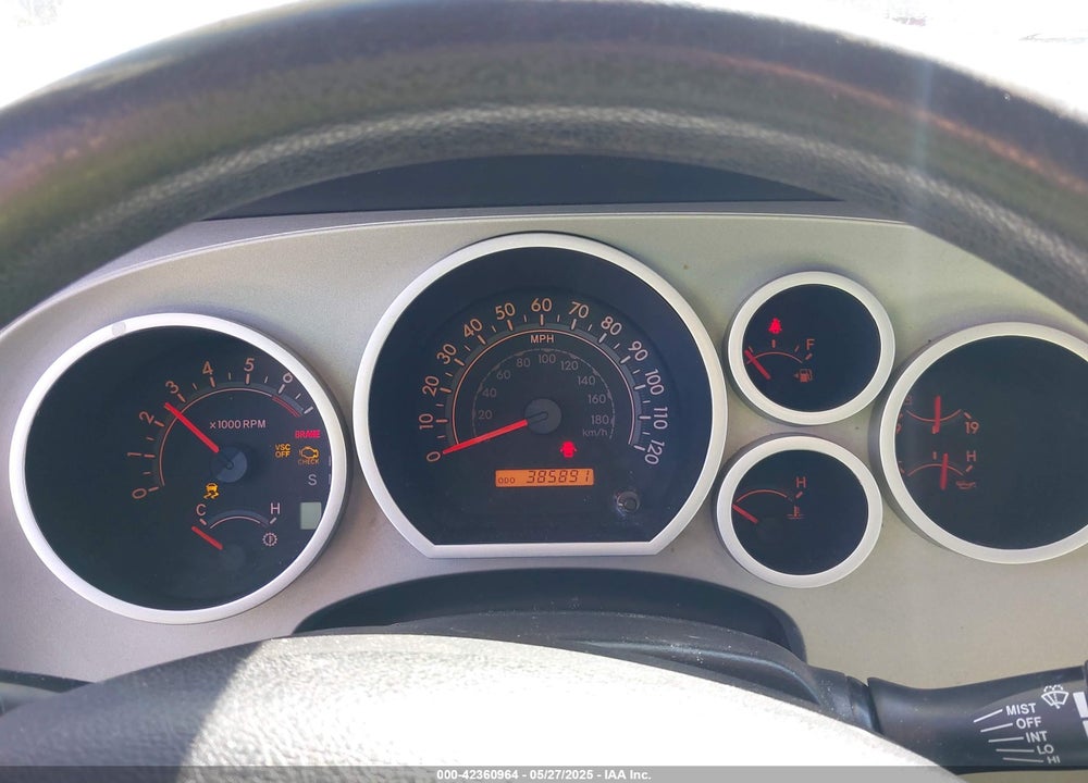 2008 TOYOTA SEQUOIA SR5 5.7L V8 VIN: 5TDBY64A98S020280