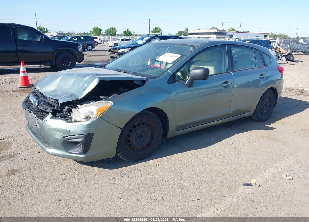 2014 SUBARU IMPREZA 2.0I VIN: JF1GPAA63E8265318