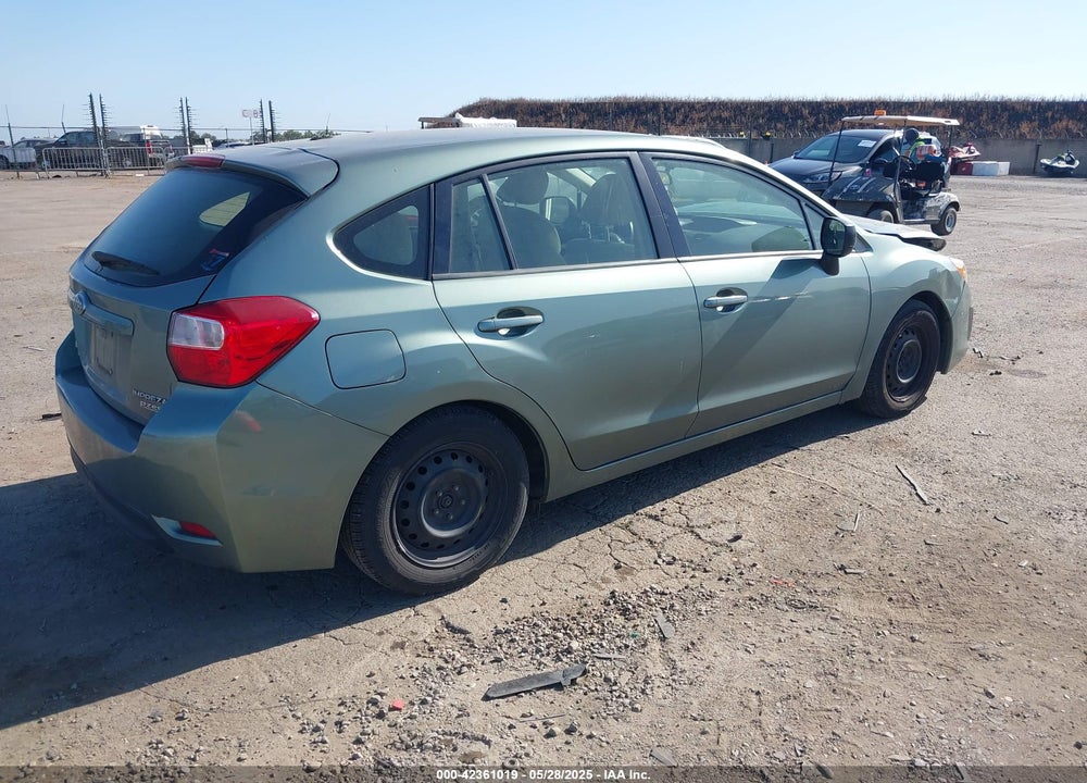 2014 SUBARU IMPREZA 2.0I VIN: JF1GPAA63E8265318