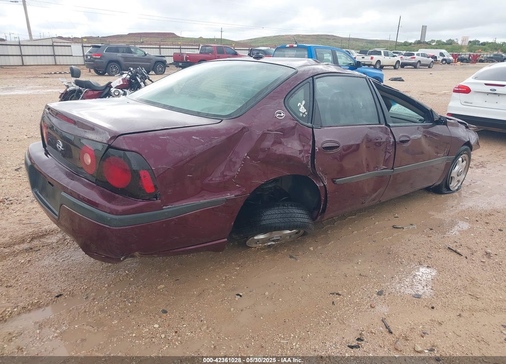 2004 CHEVROLET IMPALA VIN: 2G1WF52E349373973