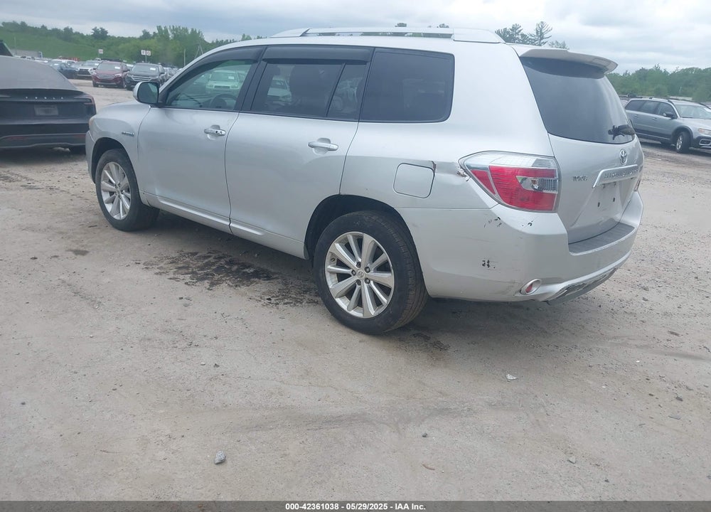 2008 TOYOTA HIGHLANDER HYBRID LIMITED VIN: JTEEW44A782001382