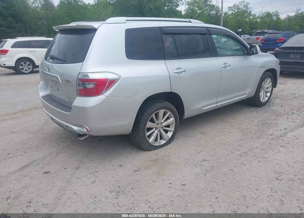 2008 TOYOTA HIGHLANDER HYBRID LIMITED VIN: JTEEW44A782001382