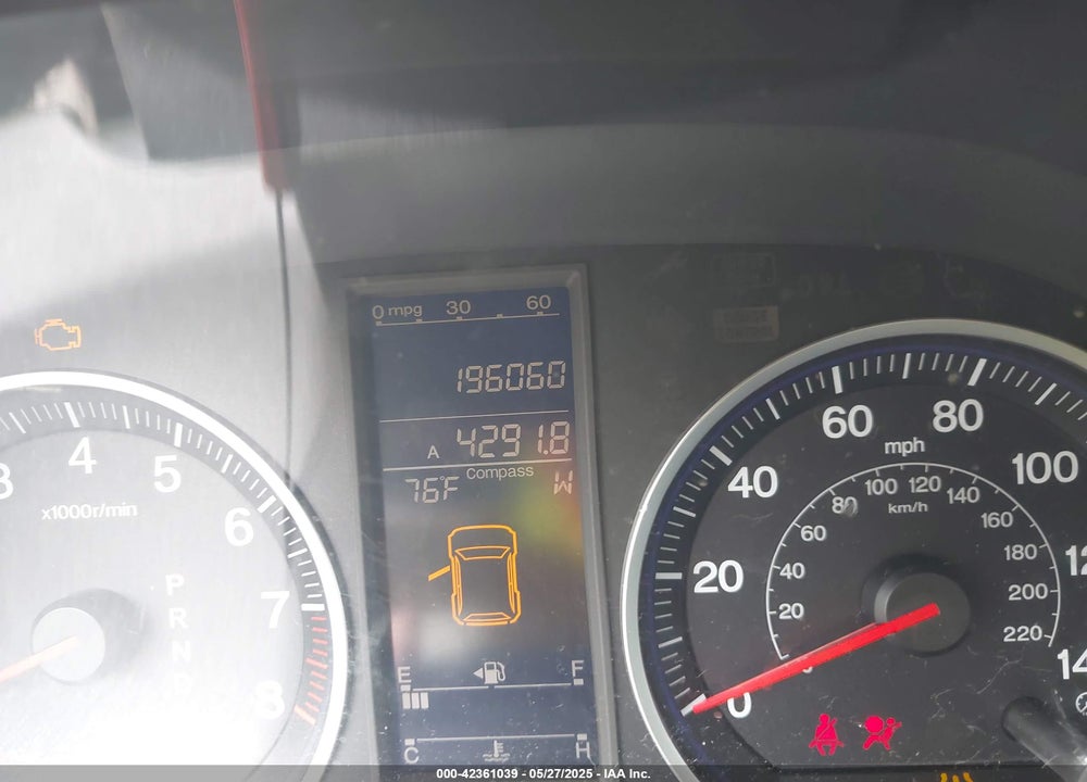 2010 HONDA CR-V VIN: 5J6RE4H59AL049904