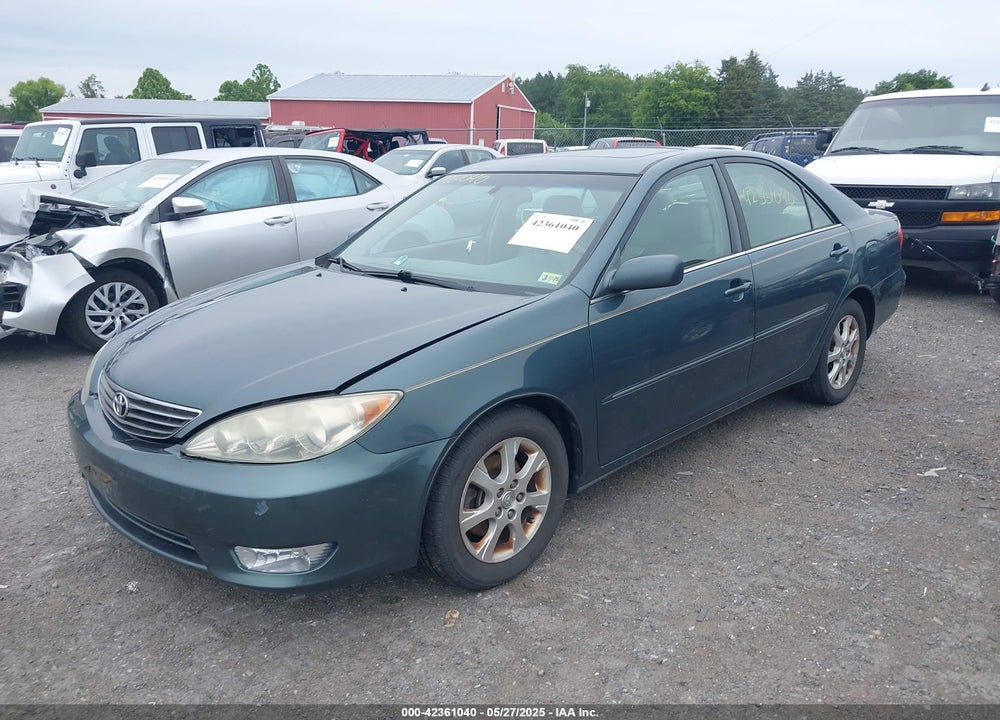 2005 TOYOTA CAMRY XLE V6 VIN: 4T1BF30K15U090278
