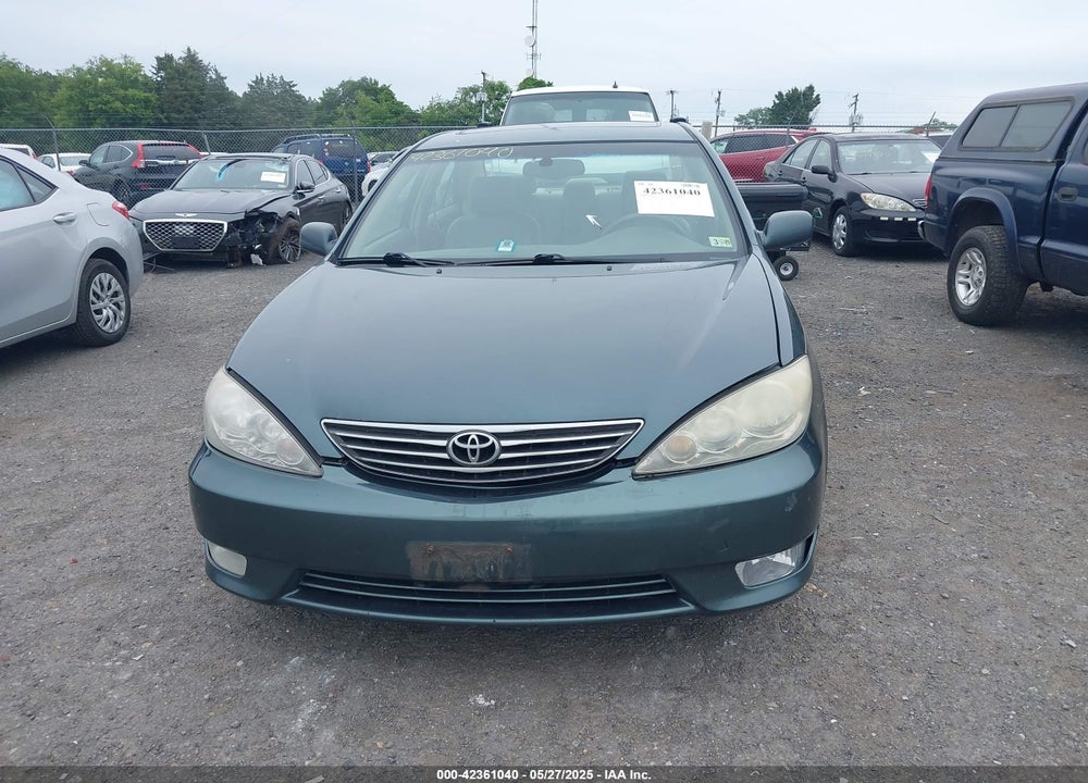 2005 TOYOTA CAMRY XLE V6 VIN: 4T1BF30K15U090278