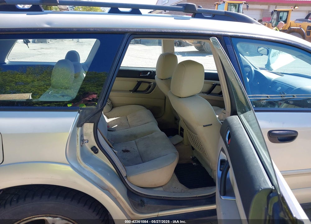 2007 SUBARU OUTBACK 2.5I BASIC VIN: 4S4BP61CX76322163