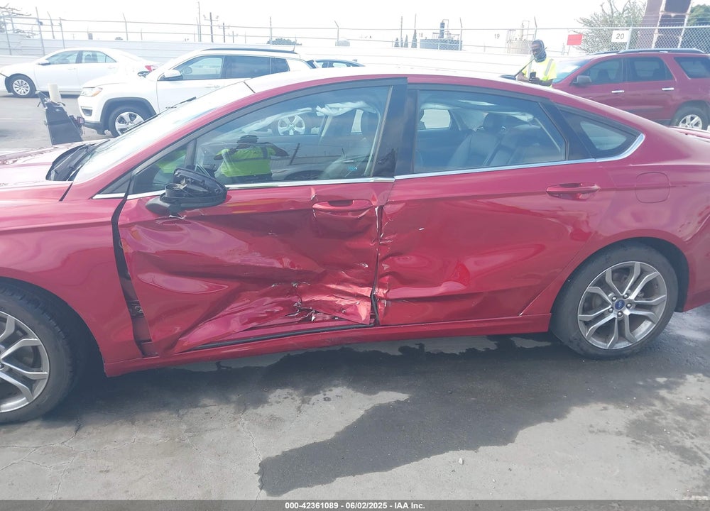 2017 FORD FUSION SE VIN: 3FA6P0HD2HR398861
