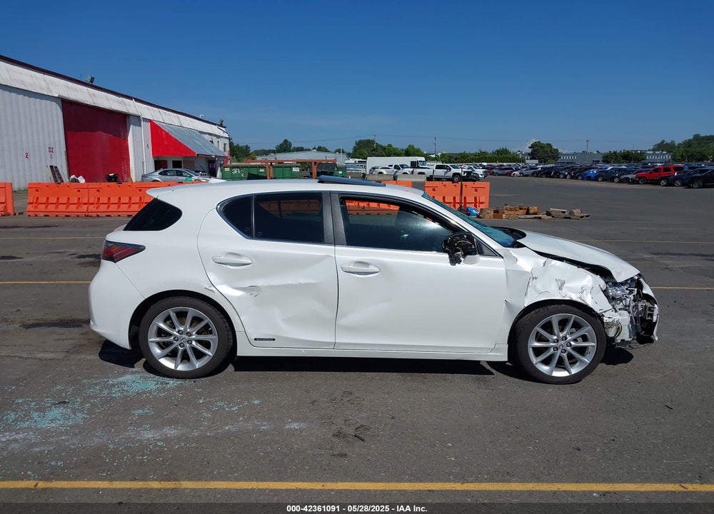 2012 LEXUS CT 200H VIN: JTHKD5BH4C2113275
