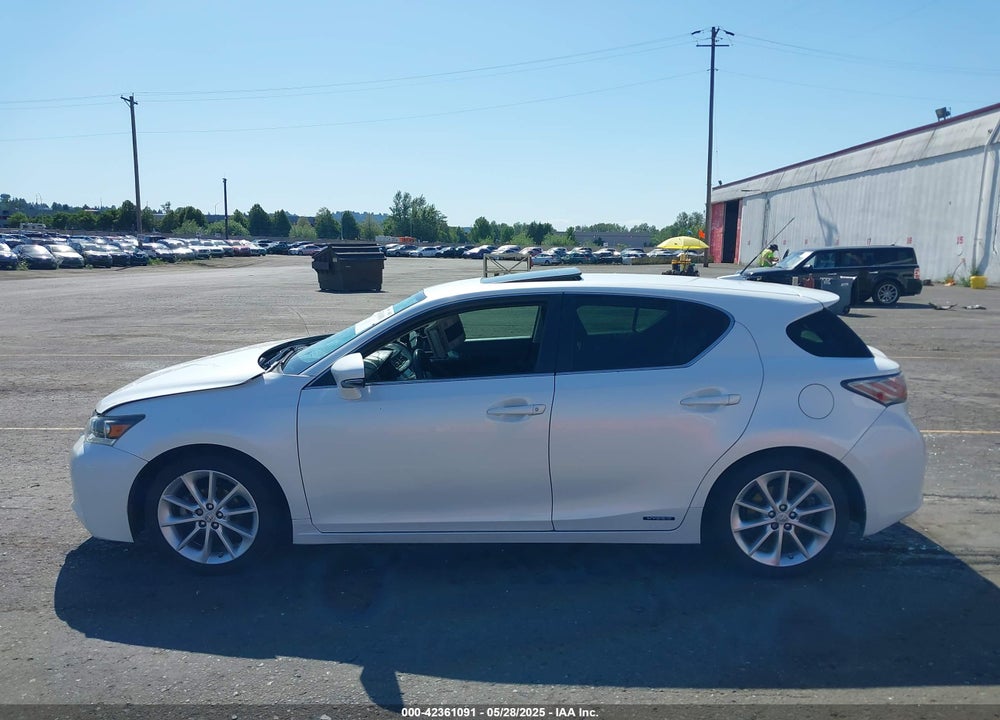2012 LEXUS CT 200H VIN: JTHKD5BH4C2113275