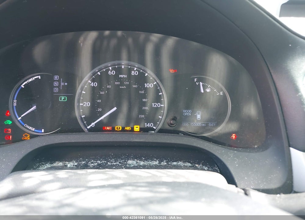2012 LEXUS CT 200H VIN: JTHKD5BH4C2113275