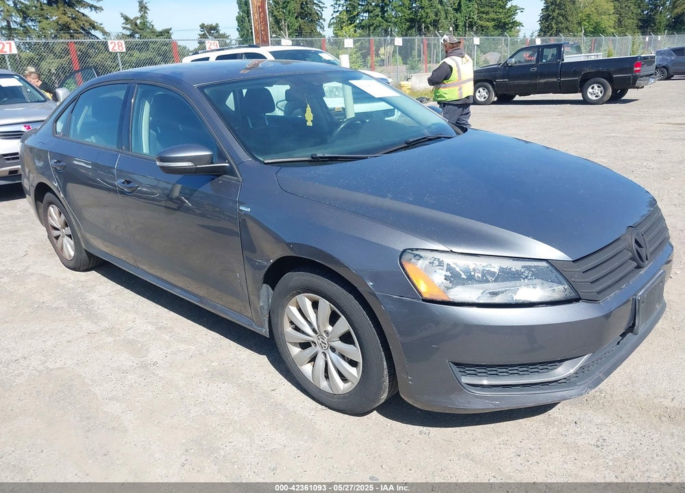 2015 VOLKSWAGEN PASSAT 1.8T WOLFSBURG EDITION VIN: 1VWAT7A39FC063034