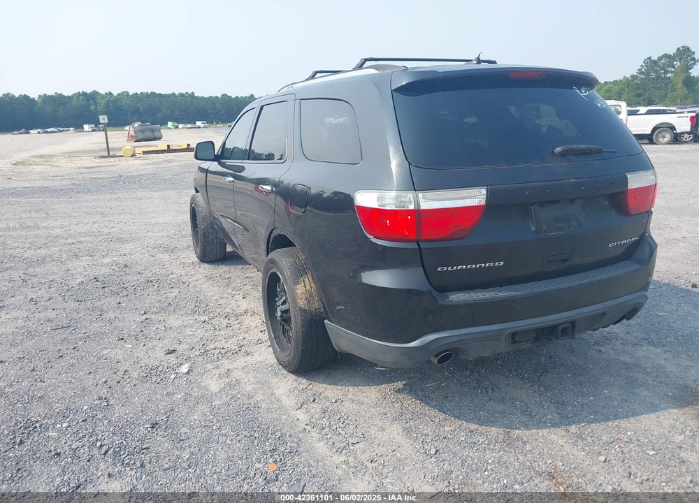 2011 DODGE DURANGO VIN: 1D4SD5GT8BC592844