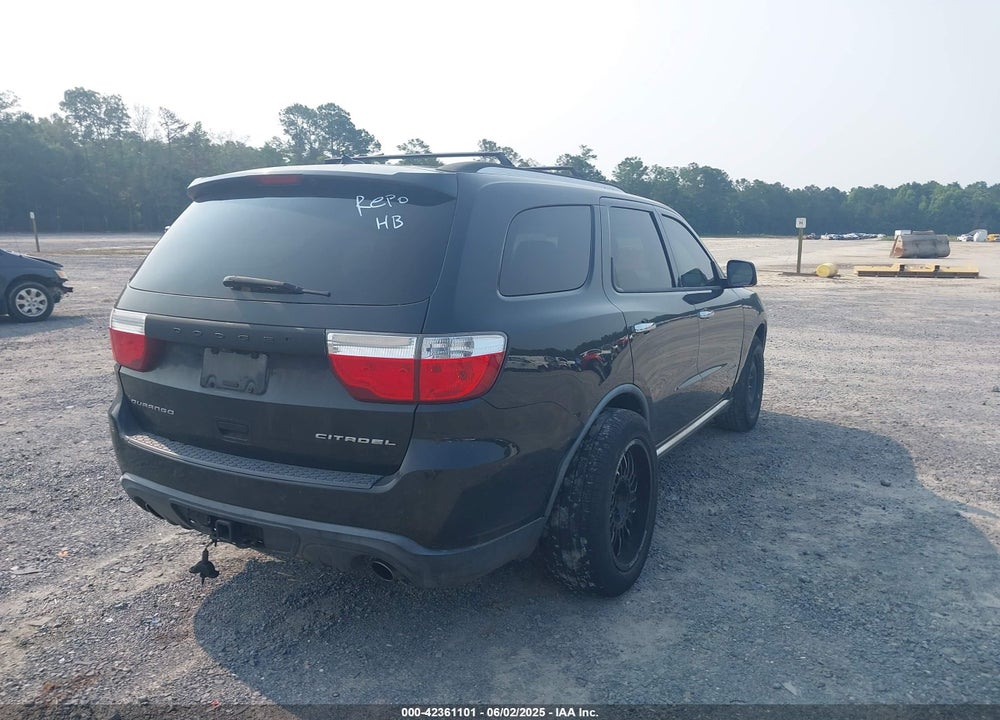 2011 DODGE DURANGO VIN: 1D4SD5GT8BC592844