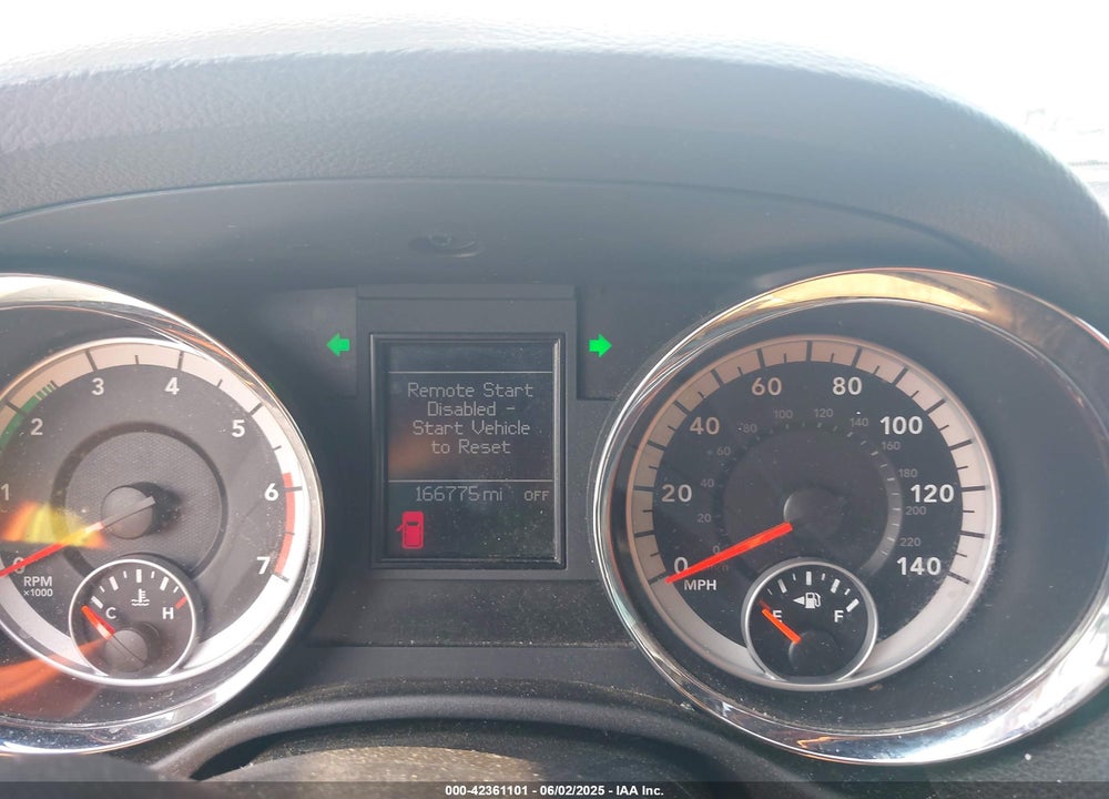 2011 DODGE DURANGO VIN: 1D4SD5GT8BC592844