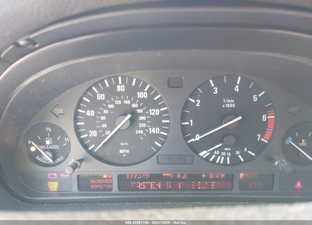 1998 BMW 740IL VIN: WBAGJ832XWDM16899