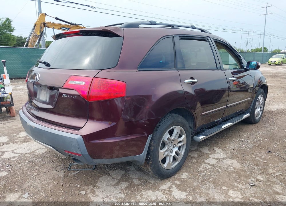 2009 ACURA MDX VIN: 2HNYD28649H500015