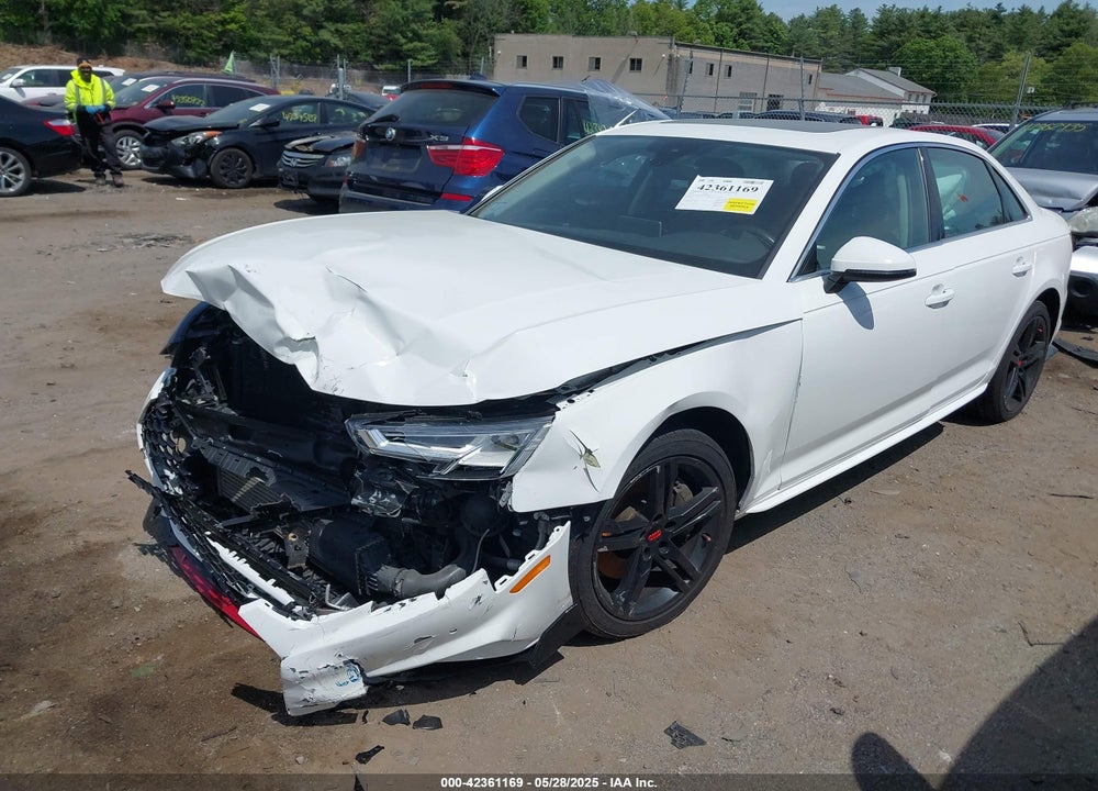2017 AUDI A4 VIN: WAUENAF46HN009966
