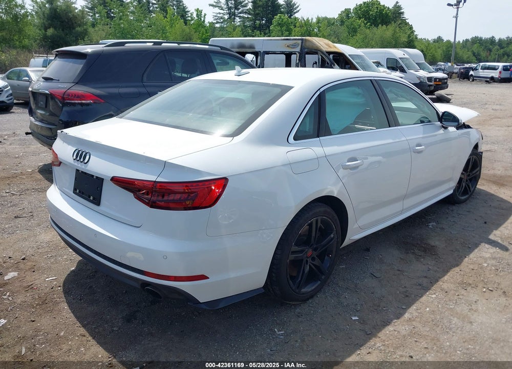 2017 AUDI A4 VIN: WAUENAF46HN009966