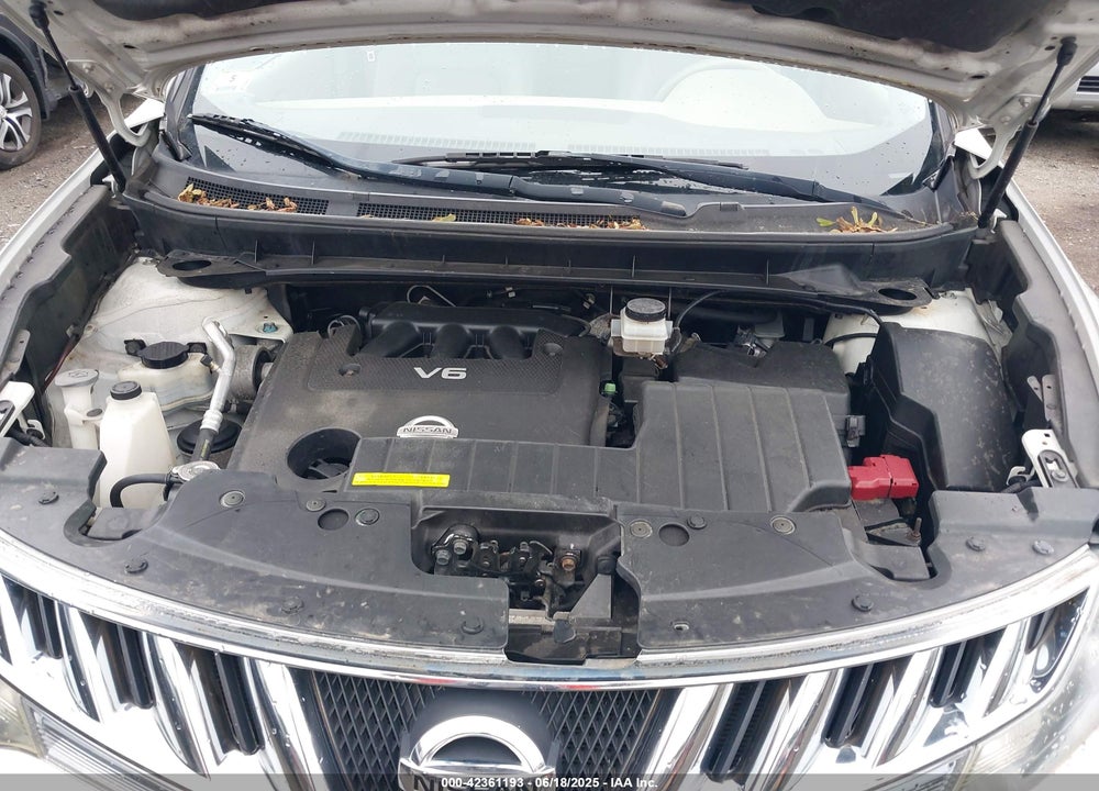 2010 NISSAN MURANO VIN: JN8AZ1MW2AW123414