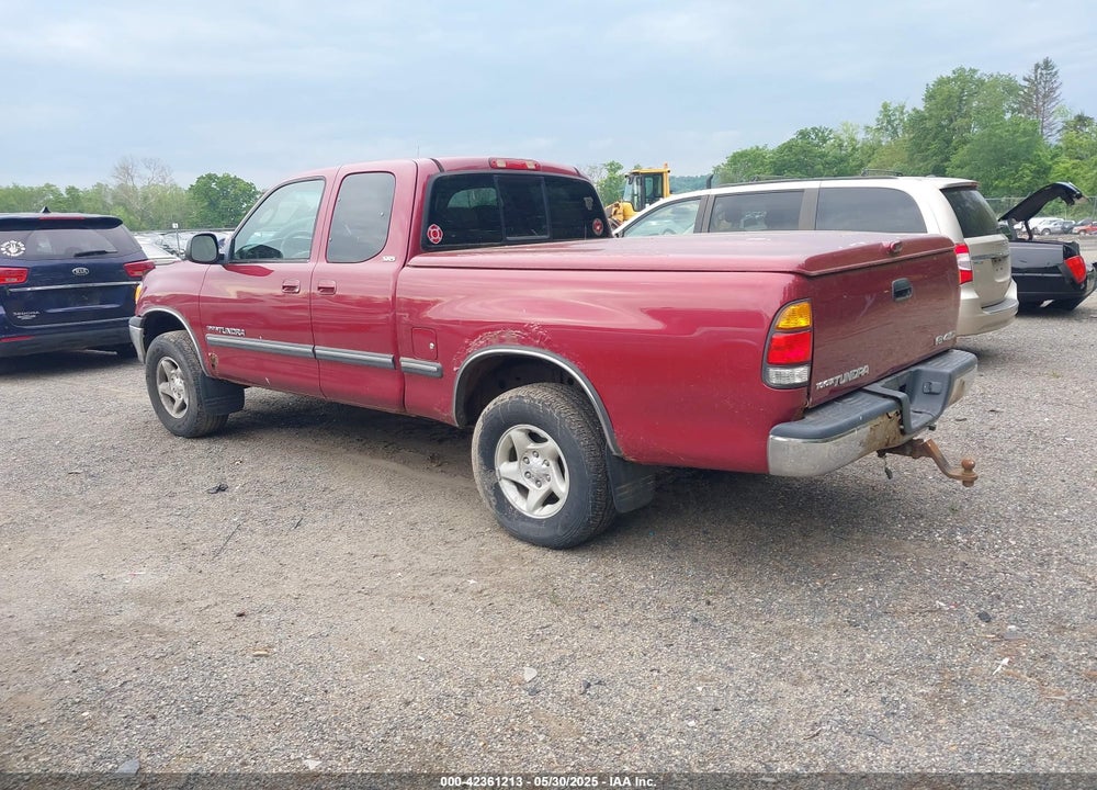 2000 TOYOTA TUNDRA SR5 V8 VIN: 5TBBT4411YS089055