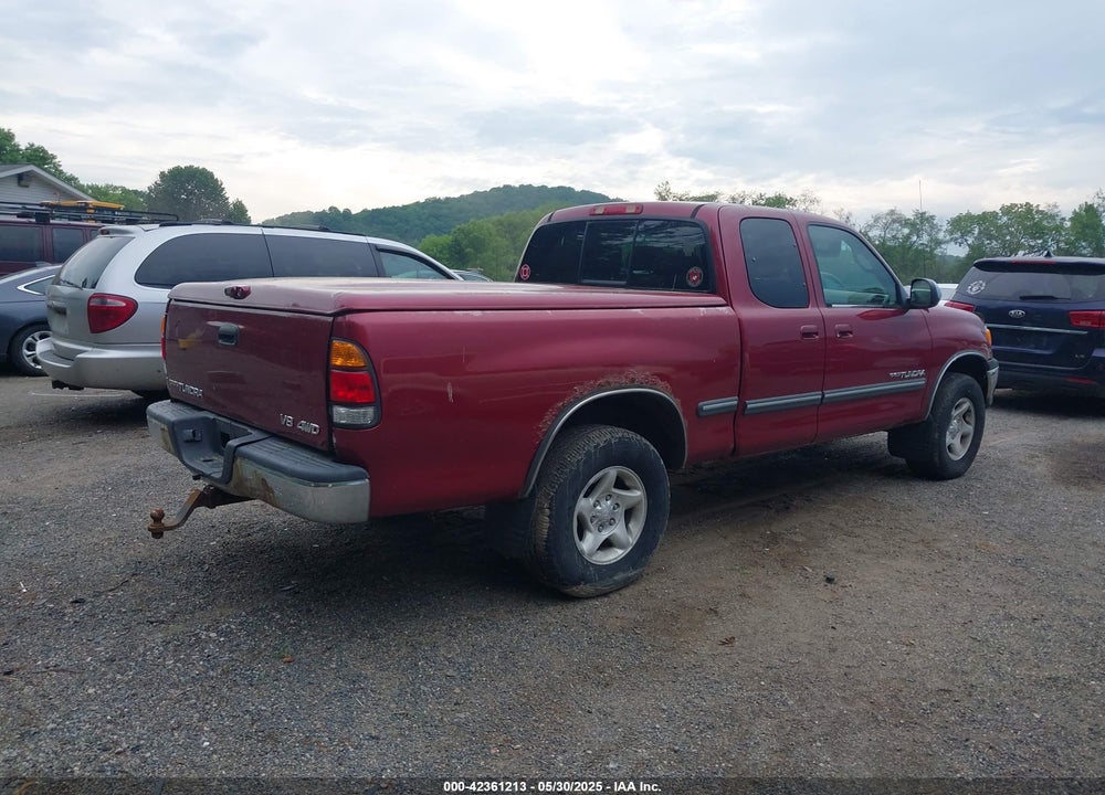 2000 TOYOTA TUNDRA SR5 V8 VIN: 5TBBT4411YS089055
