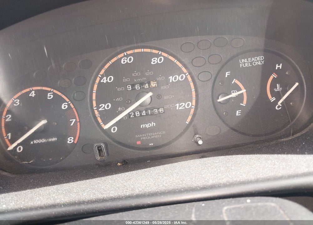1998 HONDA CR-V EX VIN: JHLRD1765WC093295
