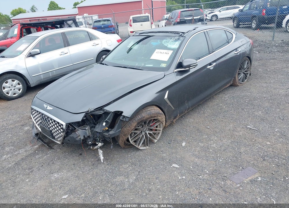 2019 GENESIS G70 VIN: KMTG34LE8KU035029
