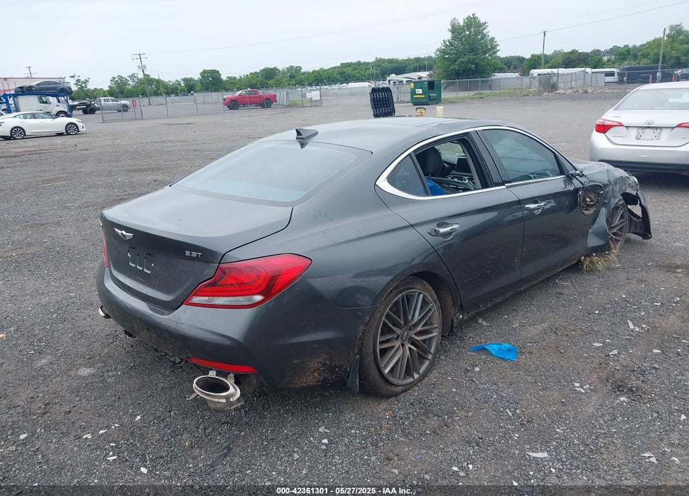 2019 GENESIS G70 VIN: KMTG34LE8KU035029