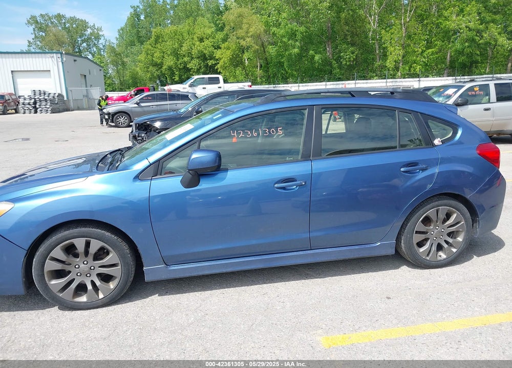 2014 SUBARU IMPREZA VIN: JF1GPAR6XEH277762