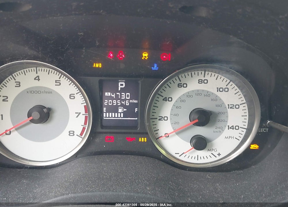 2014 SUBARU IMPREZA VIN: JF1GPAR6XEH277762