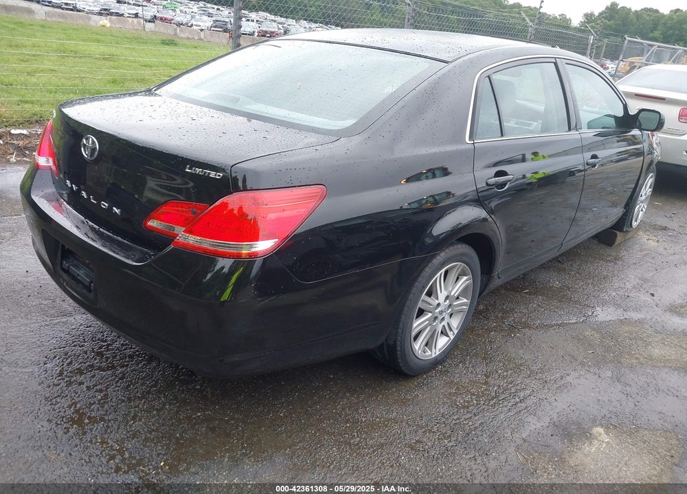 2007 TOYOTA AVALON LIMITED VIN: 4T1BK36B07U188353