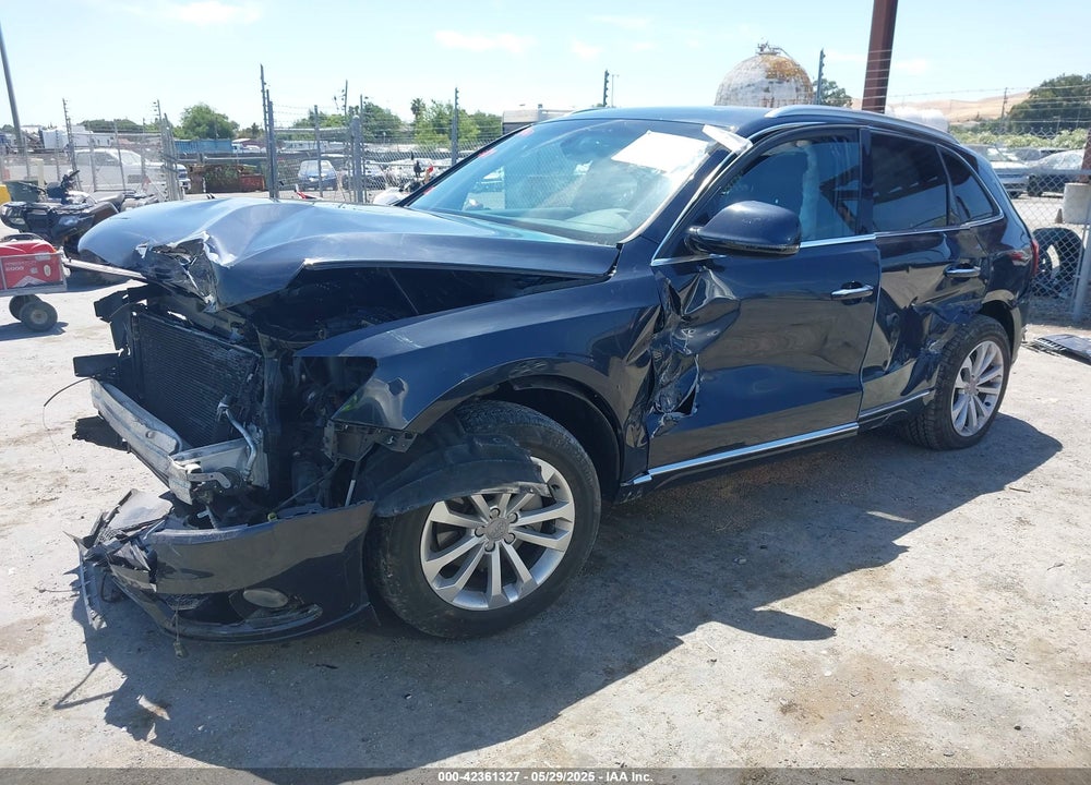 2015 AUDI Q5 2.0T PREMIUM VIN: WA1LFAFP3FA123360