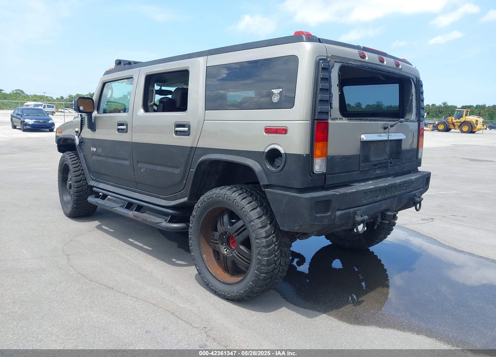 2003 HUMMER H2 VIN: 5GRGN23U33H132071
