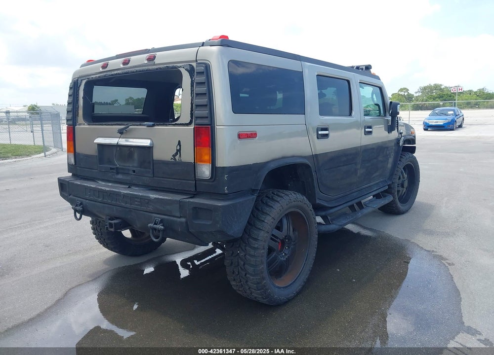 2003 HUMMER H2 VIN: 5GRGN23U33H132071
