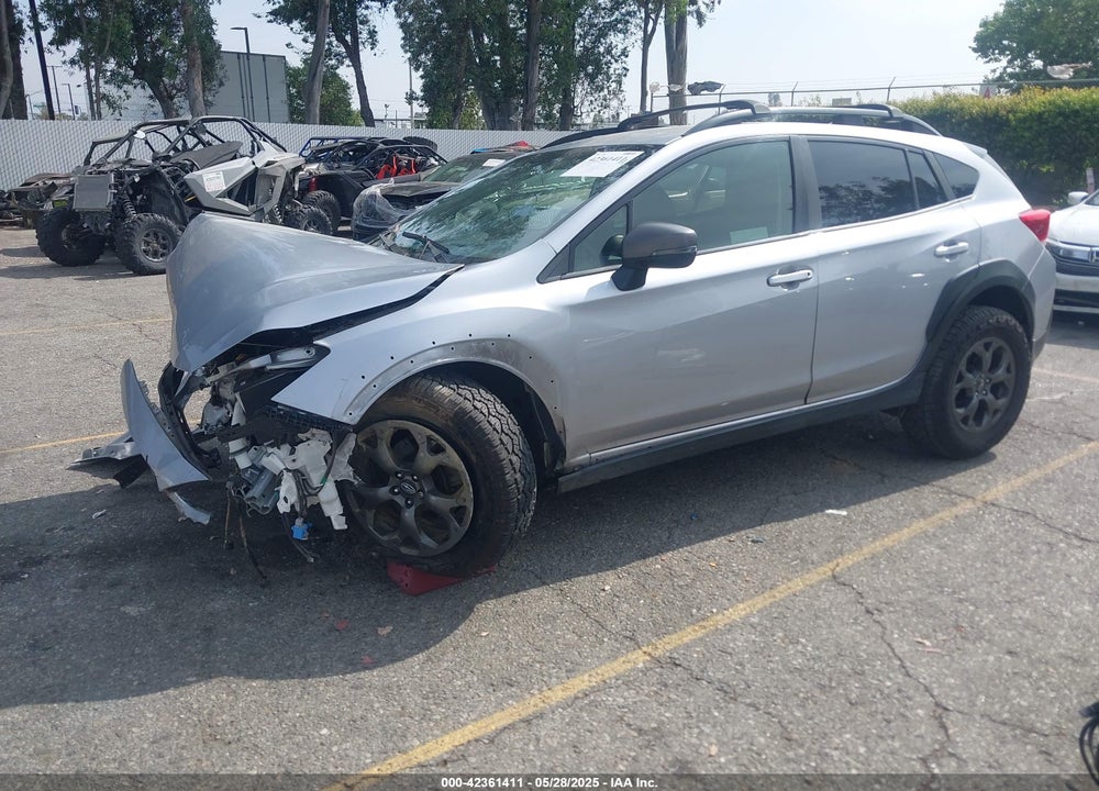 2022 SUBARU CROSSTREK SPORT VIN: JF2GTHRC2NH284467