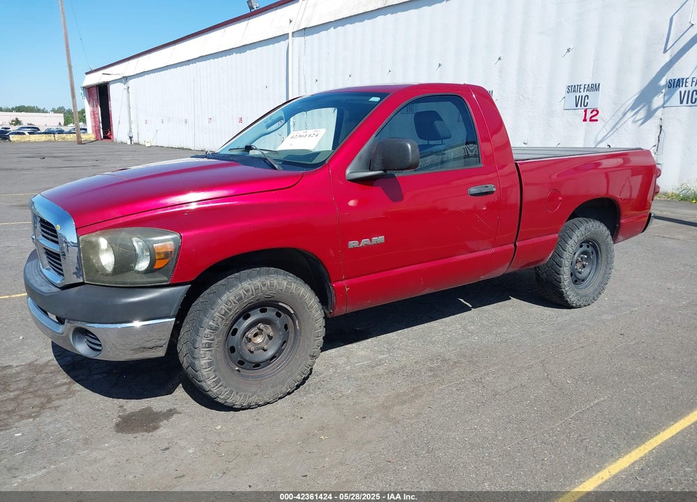 2008 DODGE RAM 1500 ST/SXT VIN: 1D7HA16K38J214278