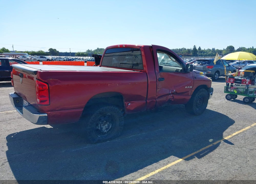 2008 DODGE RAM 1500 ST/SXT VIN: 1D7HA16K38J214278