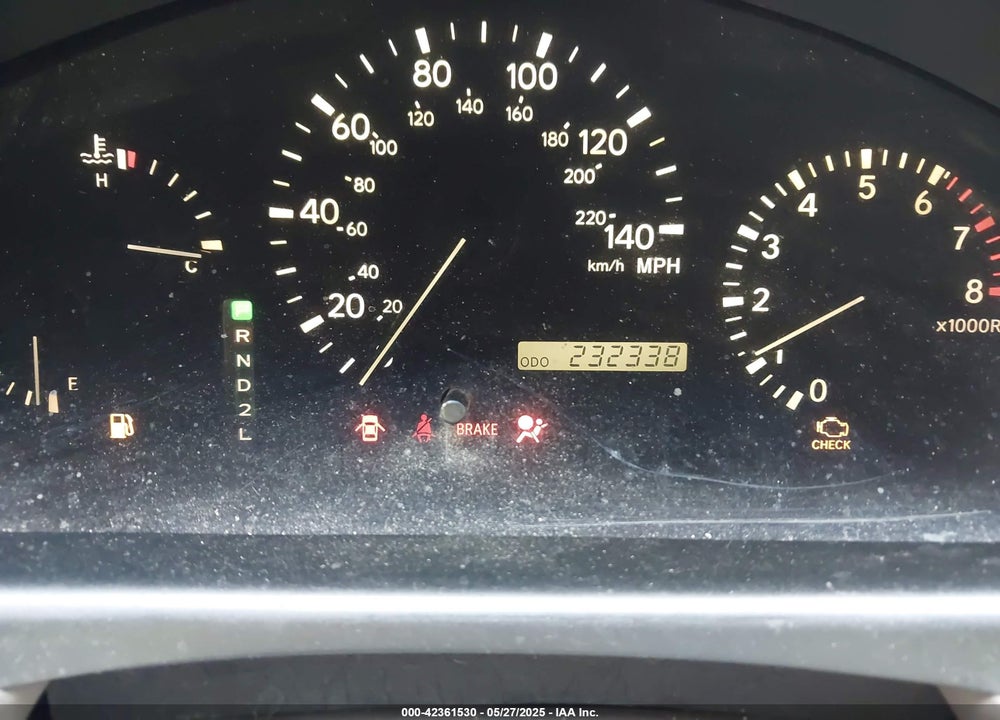 2002 LEXUS RX 300 VIN: JTJHF10U320250326