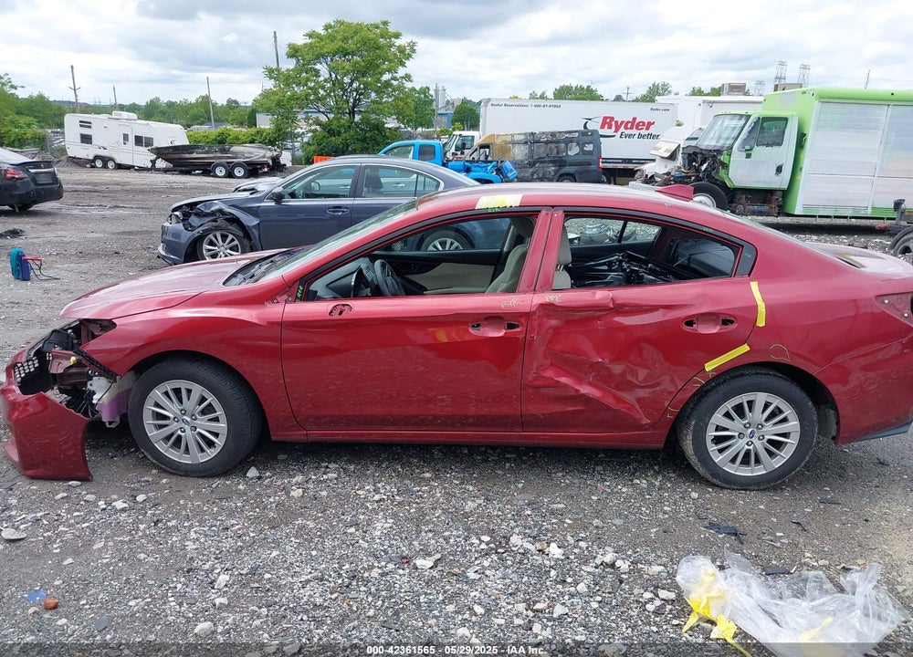 2018 SUBARU IMPREZA VIN: 4S3GKAB60J3615633