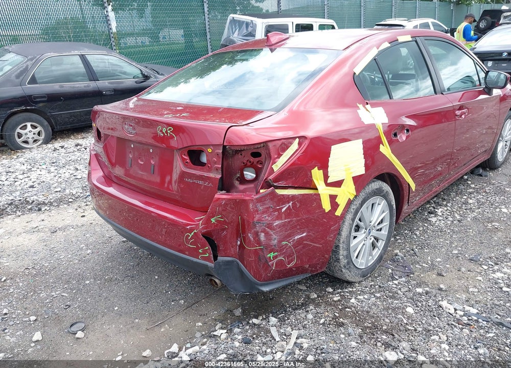 2018 SUBARU IMPREZA VIN: 4S3GKAB60J3615633