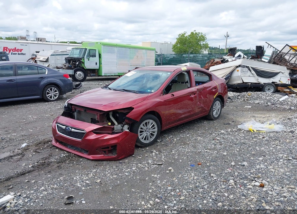 2018 SUBARU IMPREZA VIN: 4S3GKAB60J3615633