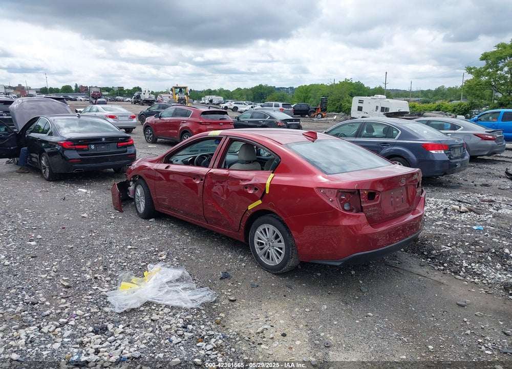 2018 SUBARU IMPREZA VIN: 4S3GKAB60J3615633