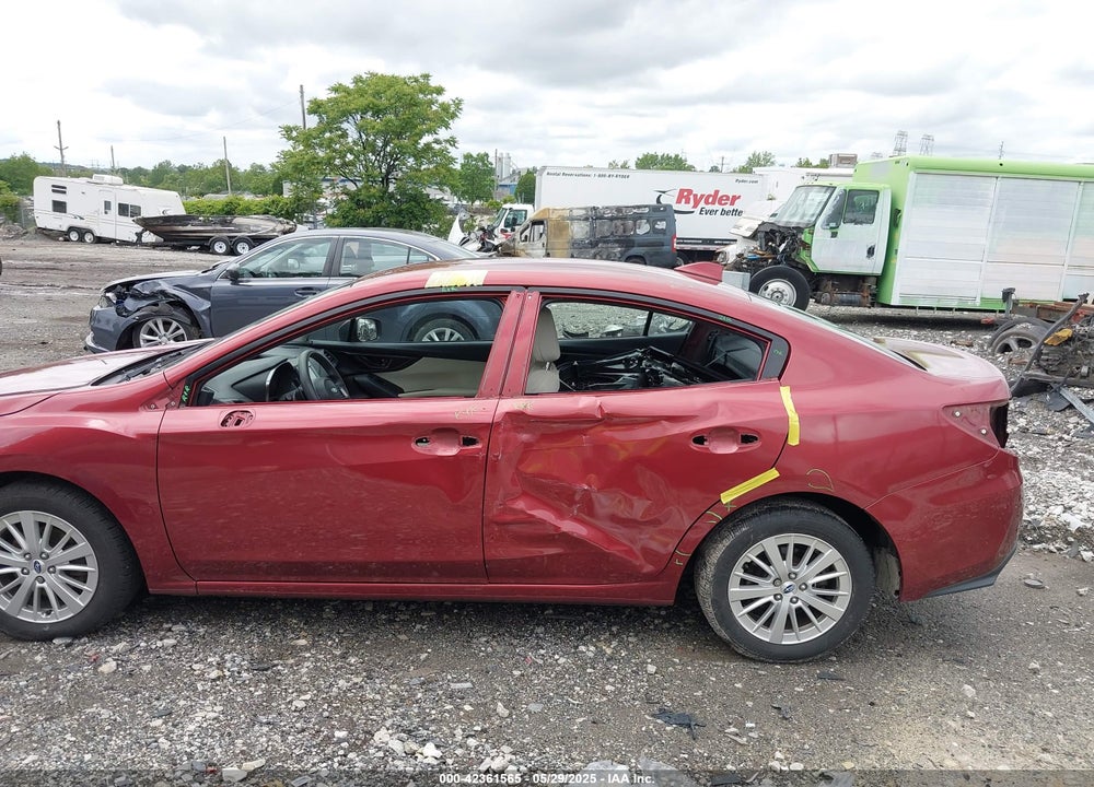2018 SUBARU IMPREZA VIN: 4S3GKAB60J3615633