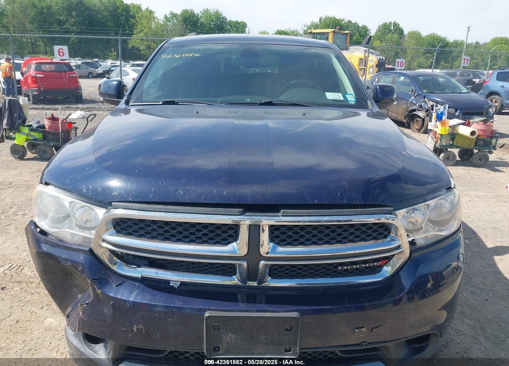 2013 DODGE DURANGO CREW VIN: 1C4RDJDG3DC596508