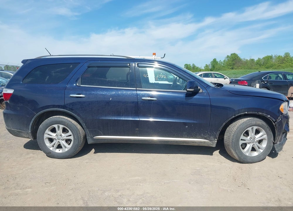 2013 DODGE DURANGO CREW VIN: 1C4RDJDG3DC596508