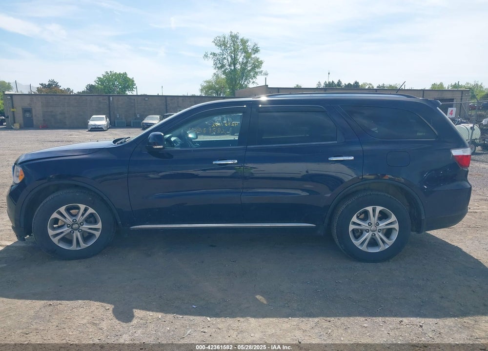 2013 DODGE DURANGO CREW VIN: 1C4RDJDG3DC596508